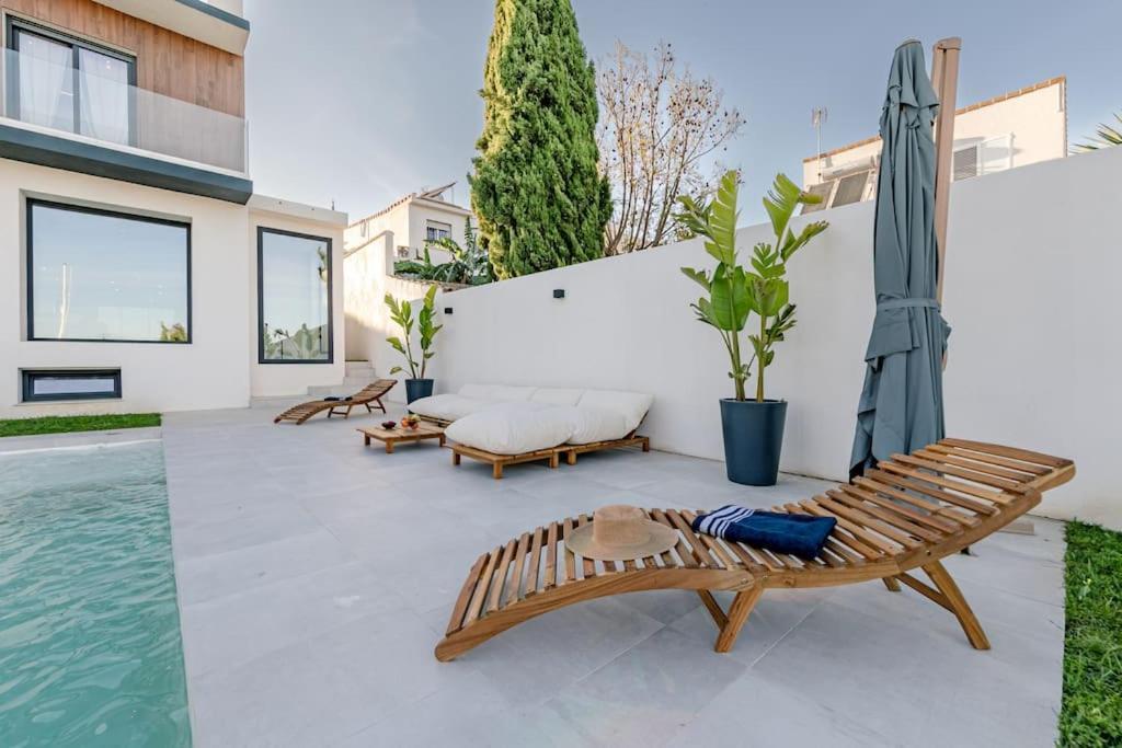 Villa Con Piscina Privada Хельвес Экстерьер фото